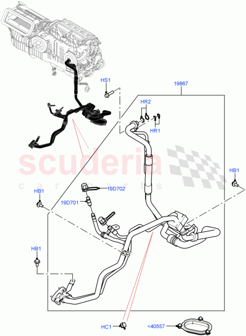 Part Diagram for Land Rover LR159460