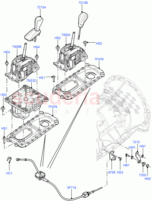 Part Diagram for Land Rover LR044365