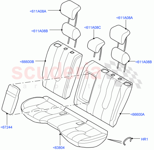 Part Diagram for Land Rover LR075256