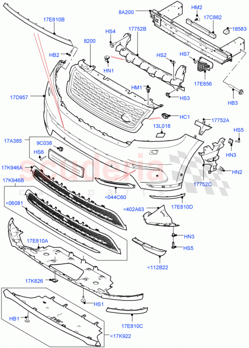 Part Diagram for Land Rover LR093095