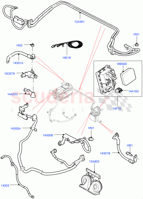 Part Diagram for Land Rover LR052414