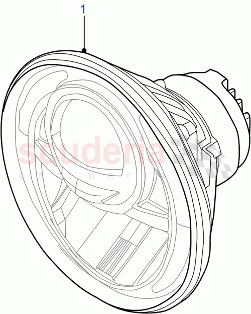 Part Diagram for Land Rover LR065432