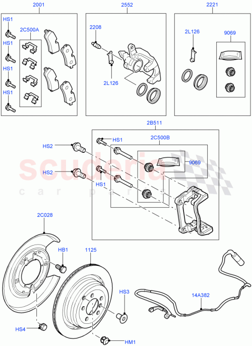 Part Diagram for Land Rover LR011891