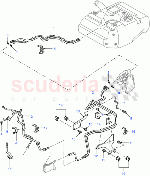 Part Diagram for Land Rover LR031346