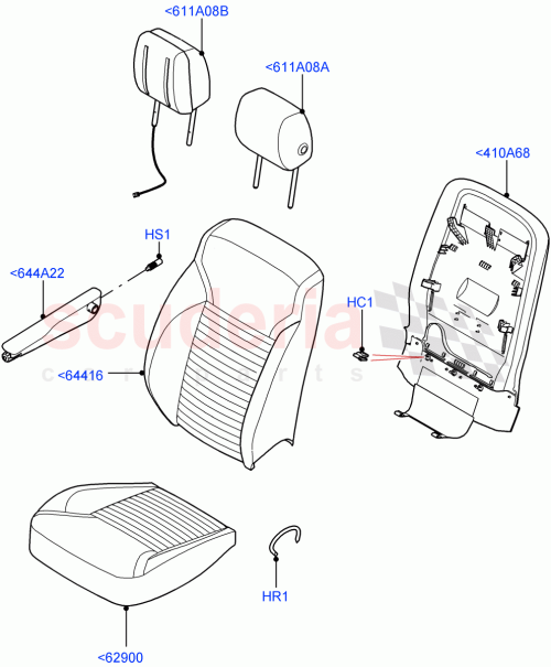 Part Diagram for Land Rover LR172379