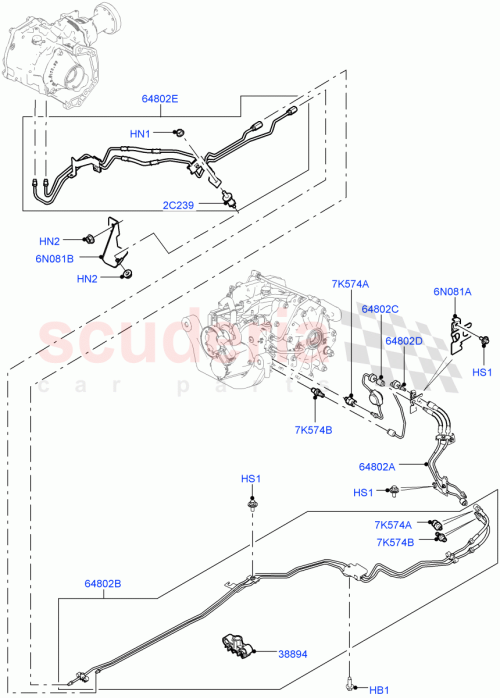 Part Diagram for Land Rover LR060400