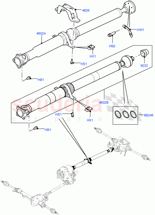 Part Diagram for Land Rover LR057583