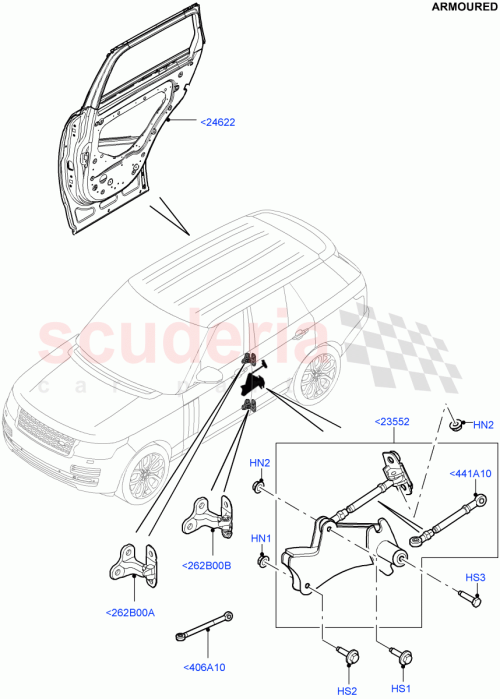 Part Diagram for Land Rover LR066202