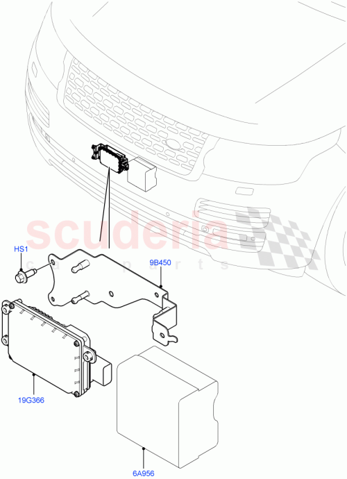 Part Diagram for Land Rover LR081490