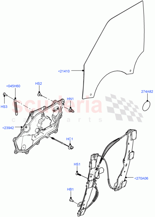 Part Diagram for Land Rover LR111548