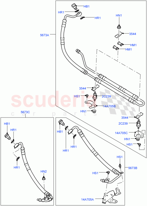 Part Diagram for Land Rover LR014593