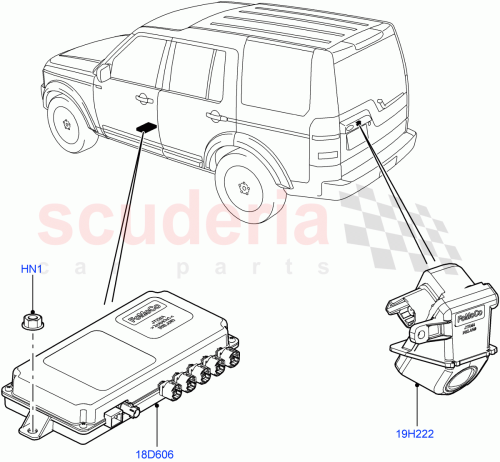 Part Diagram for Land Rover LR023365