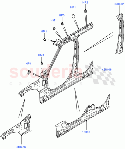 Part Diagram for Land Rover LR066448