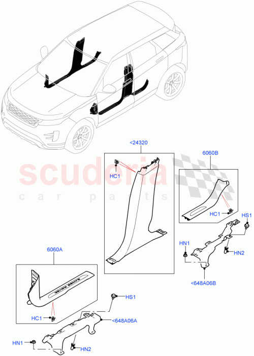 Part Diagram for Land Rover LR157743