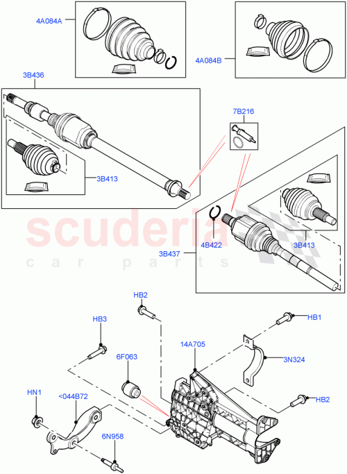 Part Diagram for Land Rover LR161241