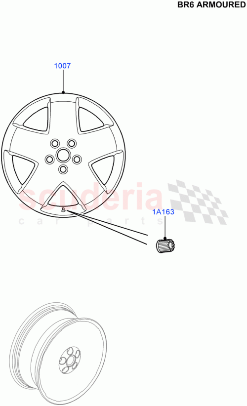 Part Diagram for Land Rover LR031909