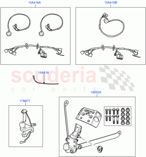 Part Diagram for Land Rover VPLAT0136