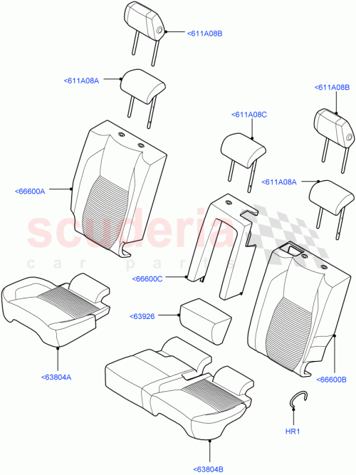 Part Diagram for Land Rover LR127715