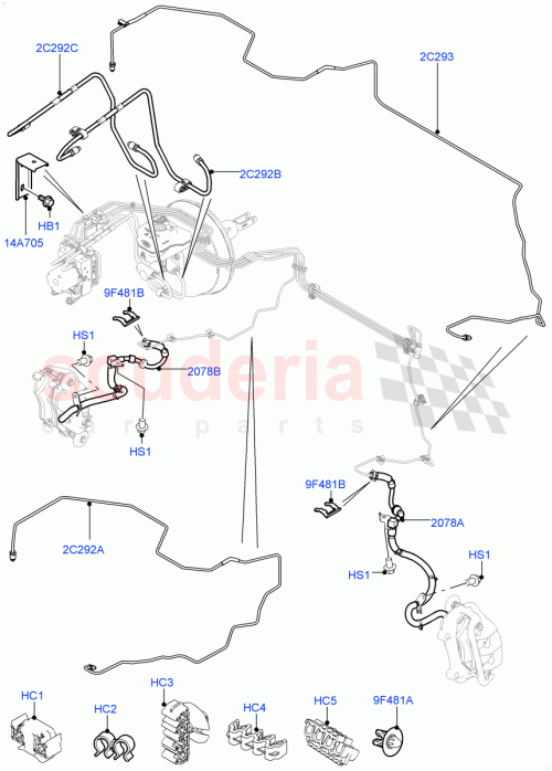 Part Diagram for Land Rover LR058048