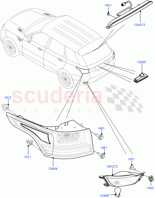 Part Diagram for Land Rover LR116472