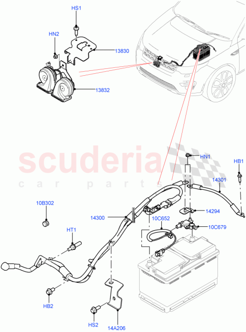Part Diagram for Land Rover LR073315
