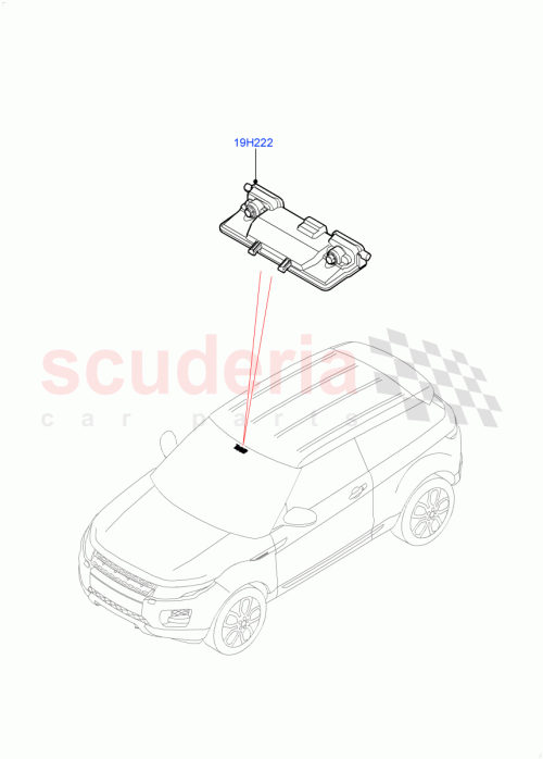 Part Diagram for Land Rover LR096618
