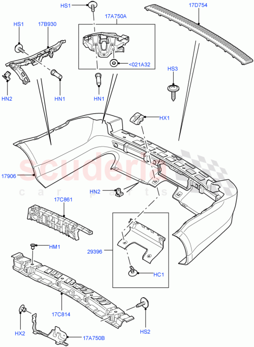 Part Diagram for Land Rover DQC500071LML