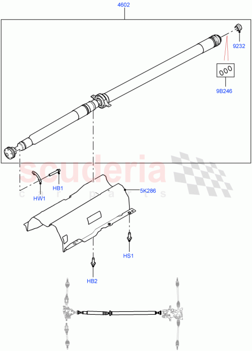 Part Diagram for Land Rover LR117518