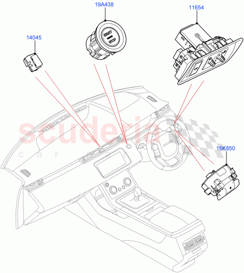 Part Diagram for Land Rover LR167059