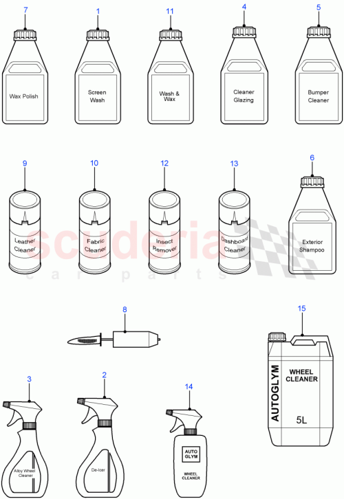 Part Diagram for Land Rover STC4680