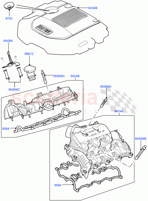 Part Diagram for Land Rover LR046747