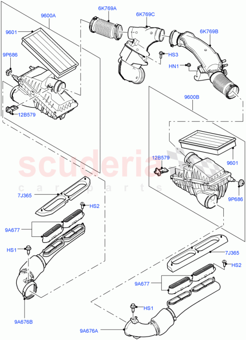 Part Diagram for Land Rover LR121746