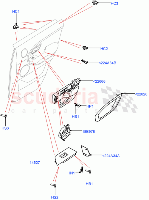 Part Diagram for Land Rover LR071818
