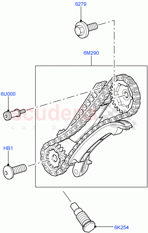 Part Diagram for Land Rover 1025420