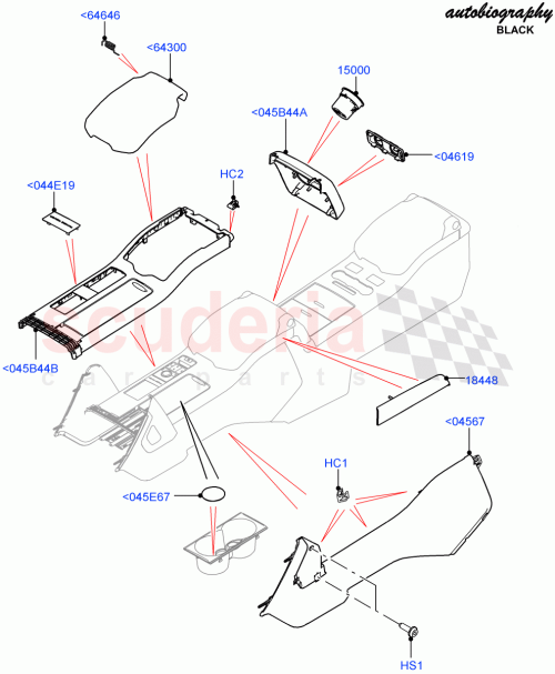 Part Diagram for Land Rover LR054482