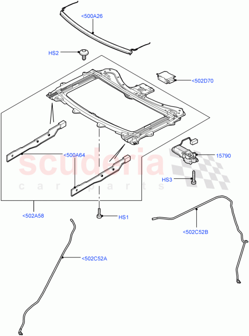 Part Diagram for Land Rover LR044766