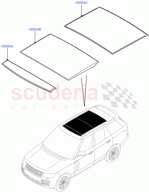 Part Diagram for Land Rover LR038284