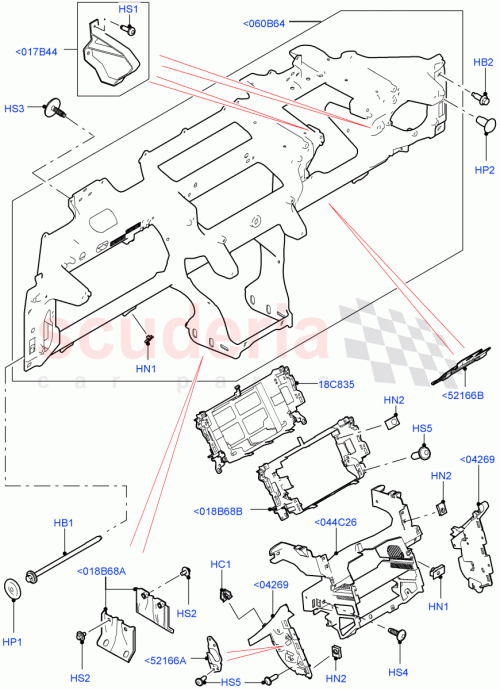 Part Diagram for Land Rover LR059828