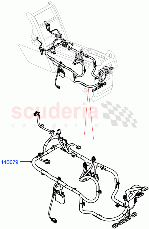 Part Diagram for Land Rover LR170635