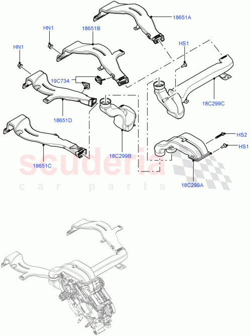Part Diagram for Land Rover LR118519