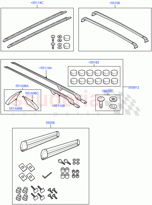 Part Diagram for Land Rover LR006444