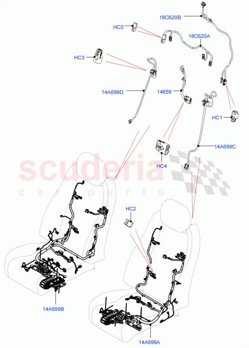 Part Diagram for Land Rover LR136425