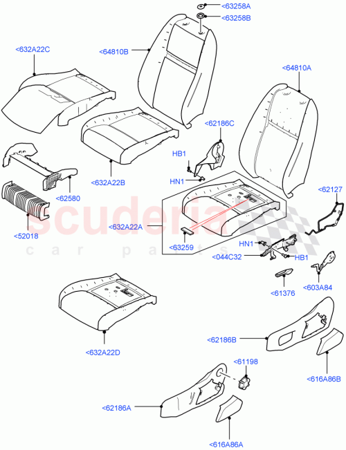 Part Diagram for Land Rover LR135951