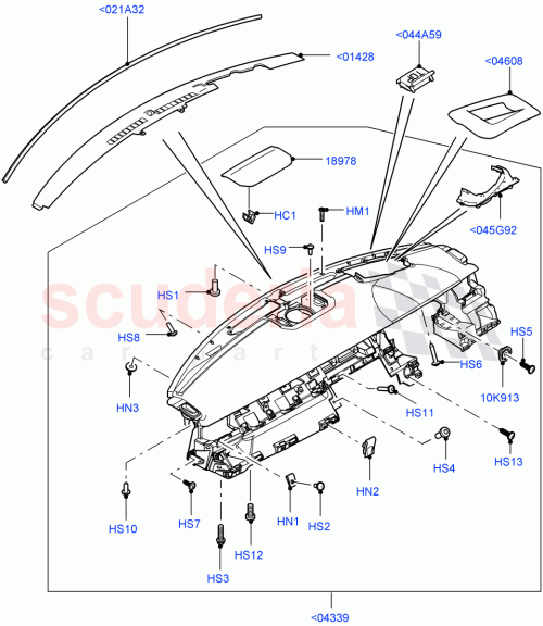 Part Diagram for Land Rover LR057789