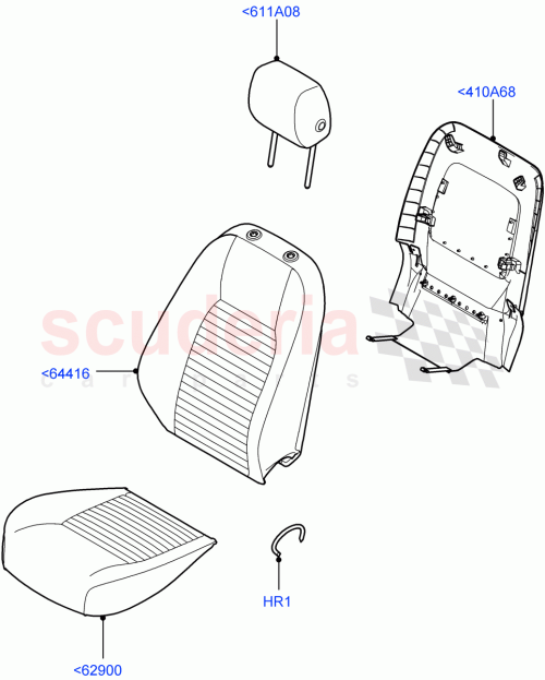 Part Diagram for Land Rover LR078028