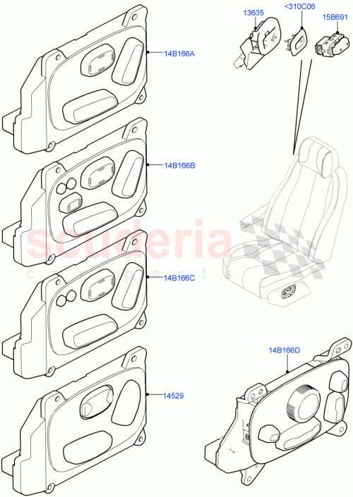 Part Diagram for Land Rover LR034941