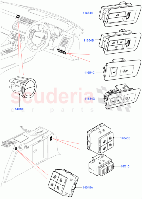 Part Diagram for Land Rover LR072255