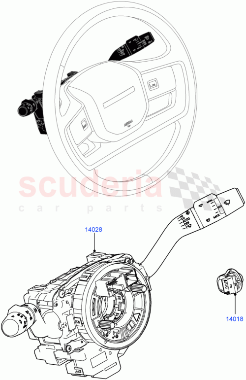 Part Diagram for Land Rover LR146274