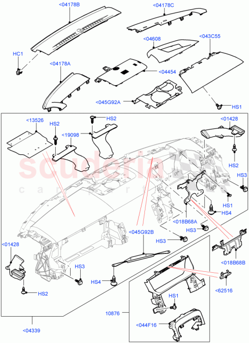 Part Diagram for Land Rover LR088926