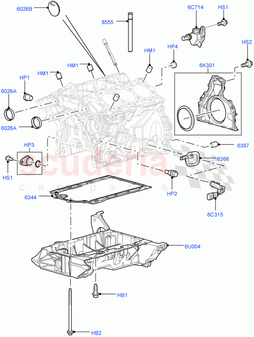 Part Diagram for Land Rover 1225745